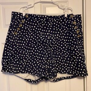 Lane Bryant Polka Dot Sailor Shorts